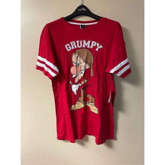 Pjammy Womens' Grumpy Snow White And The Seven Dwarfs Nightgown Pajama Shirt S - Picture 1 of 6